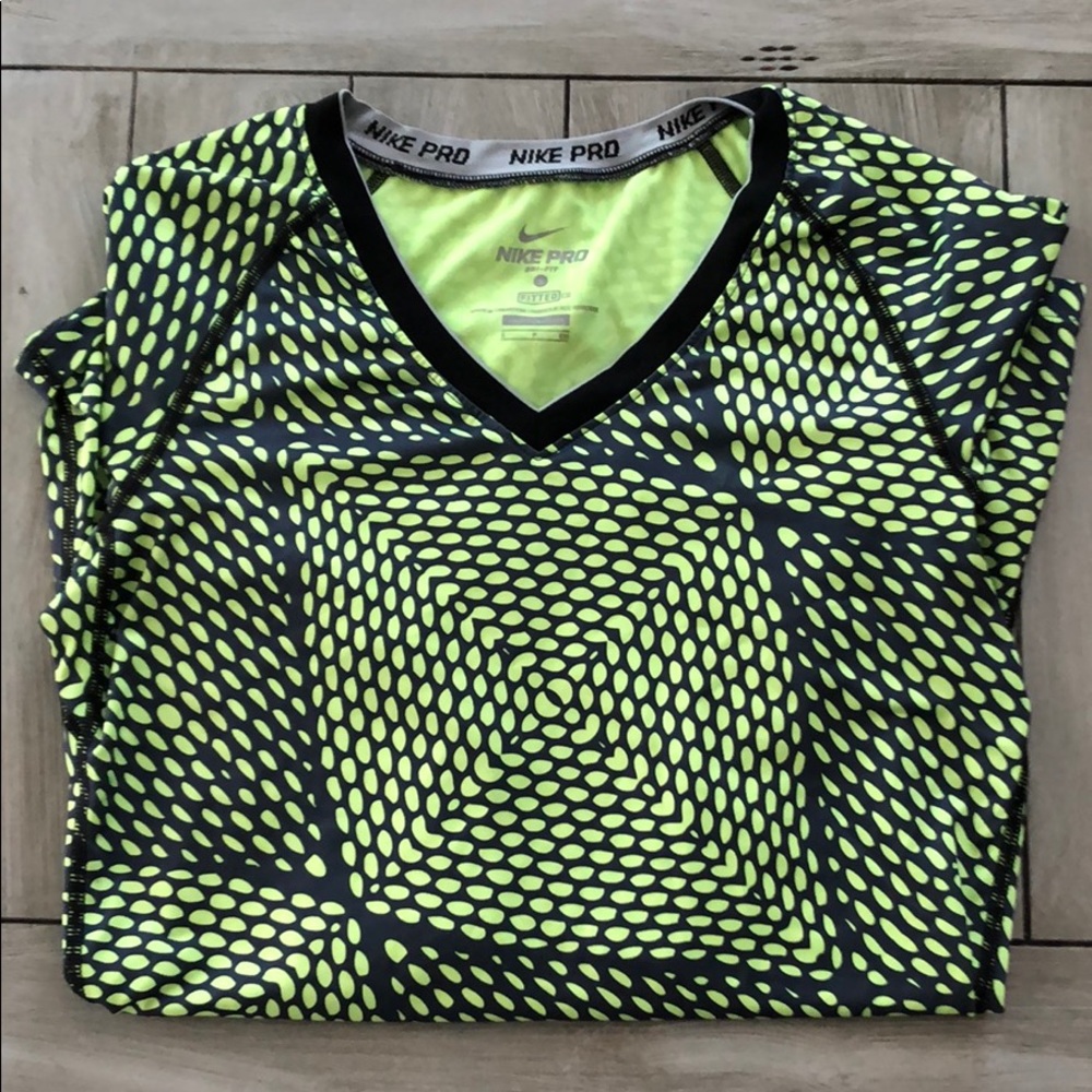 Nike Pro dri-fit fitted long sleeve shirt